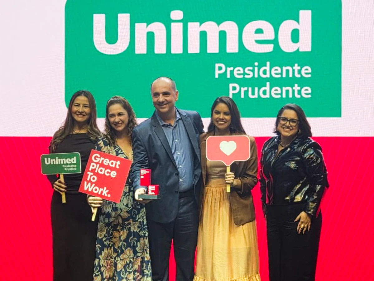 Unimed Prudente é destaque nacional no prêmio GPTW Saúde 2026