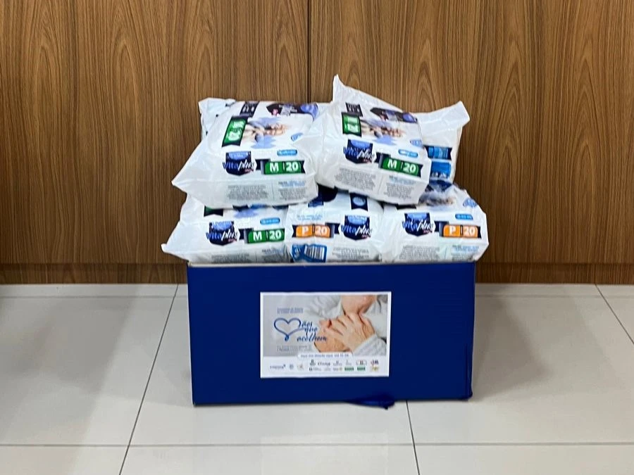 Unimed Prudente participa da 15º edição da Campanha de Doação de Fraldas Geriátricas da Sisprime