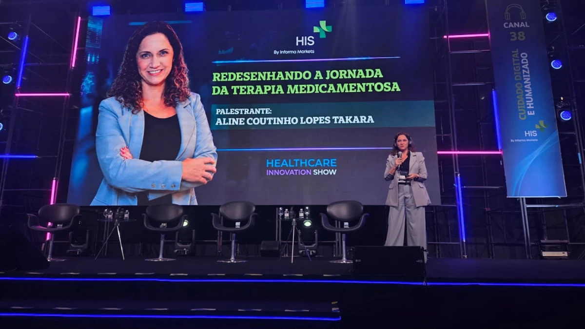 Aline Takara representa Unimed Prudente no Healthcare Innovation Show 2026