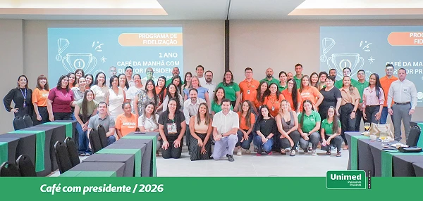 Unimed Prudente celebra colaboradores no último Café da gestão Dr. João Artoni
